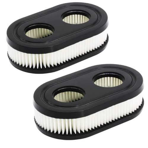 2 Stück Luftfilter Rasenmäher für Briggs Stratton luftfilter, 798452 334404 Ersatz-Luftfilter kompatibel mit Serienmotor 550E 500EX 550EX 625 575EX 4247 5432 5432k