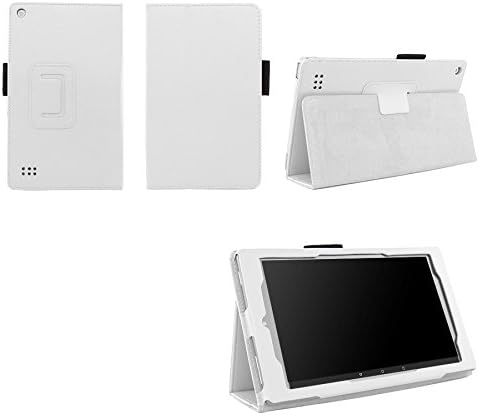 Case for 5th generation Fire 7 inch tablet - Elsse Premium Folio Case with Stand for the Fire tablet with 7" Display (White)