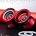 MAGICYOYO N11 Professional Unresponsive Yoyo & Responsive Yo Yo for Kids 8-12 or Above Alloy Aluminum Yo-Yo with Yoyo Bag, 1 Glove, 12Strings and Responsive Bearing Kit (Black Red)