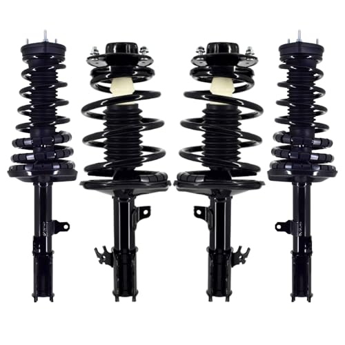 PM Auto Front-Rear Set of 4 Quick Complete Strut-Coil Spring For 1997-2003 Toyota Avalon