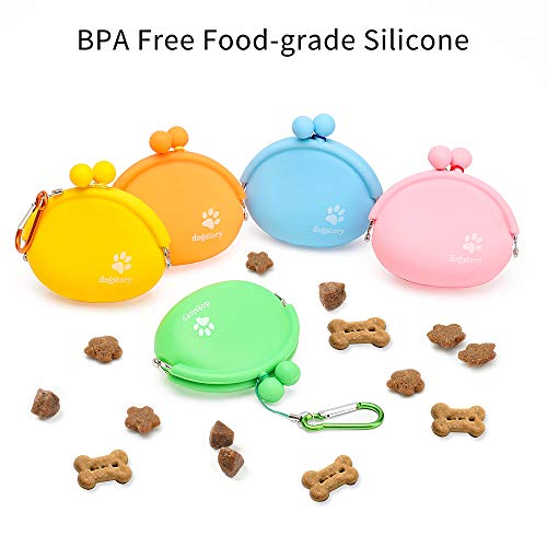 YanHao Bolsa de petiscos para cães moderna portátil multiuso pequena bolsa de petiscos para animais