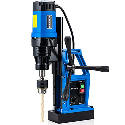 STAKO SCY-2800E Max. Ø 80 mm Magnetbohrmaschine 2050 W mit Koffer – 17 kg – Magnetkraft 17000 N – tragbare Kernbohrmaschine für Metallbearbeitung mit Bohrfutter – Set 1 – Bild 3