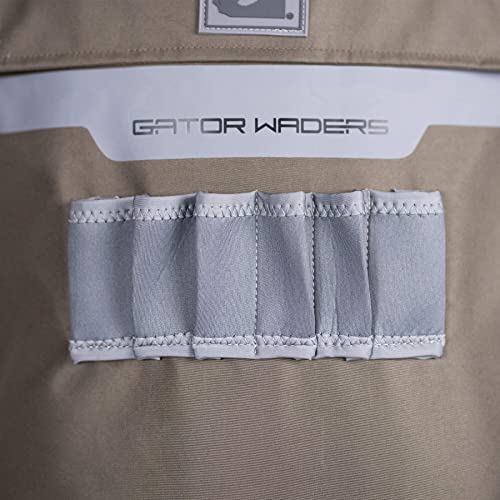 Image of Gator Waders Mens Shield Insulated Chest Duck Hunting Waders with Boots Waterproof Breathable Camo Waders for Hunting