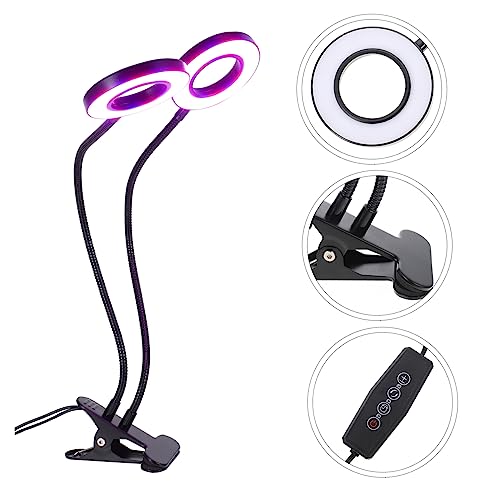 Lampe de croissance à clipser avec col de cygne flexible et éclairage LED - 7