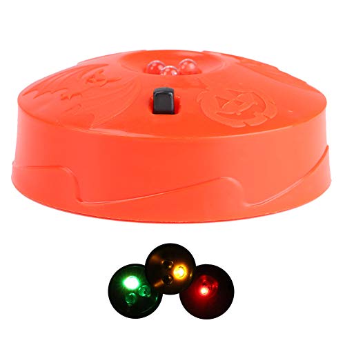 Gaocunh Red, green, yellow light LED Strobe Lights. Three lights flashing the Right Size for Most Camping lamp Pumpkin Strobe Light Halloween Fall Spooky Creepy Haunted House Kids Teen Toddlers LED