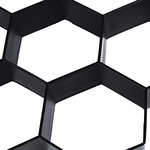 Qingsi 3 Pack Garden Concrete Molds Reusable Honeycomb Walk Maker Path Maker Stepping Stone Paver For Lawn Garden Diy Walkway Pavement #TOP3
