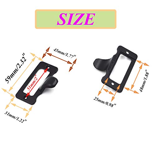 Spzcdza 15Pack 59X45Mm Office Library File Drawer Cabinet Card Tag Label Card Holder Drawer Pull/Label Holders/Label Frames Card/Label Holder Modern Label Holders Metal Frame(Black) #TOP1