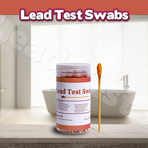 Aawipes ICSSLT-30 Lead Test Kit (30 Rapid Testing Swabs) 30-Second Results. Dip In Water. Home Use thumb #3