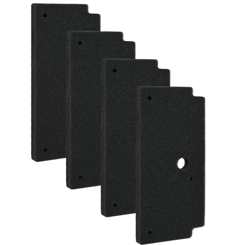 4 Stück 12022801 Trockner Filter für Bosch Siemens Wärmepumpentrockner, 292 x 142 x 19mm Filtermatte Wäschetrockner Sockelfilter