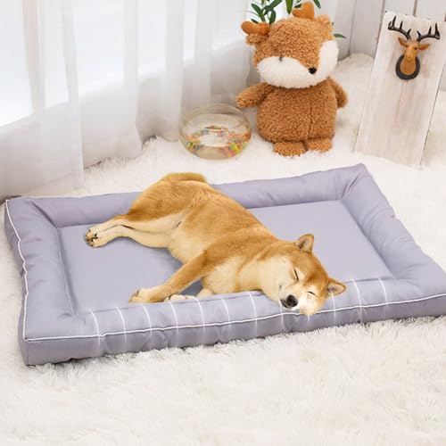 MZRAN Übergroßes Hundebett mit wasserdichtem Bezug, weiches Nest, dick, leicht abwischbar, Hundesofa, Nest, Zwinger, kaufest