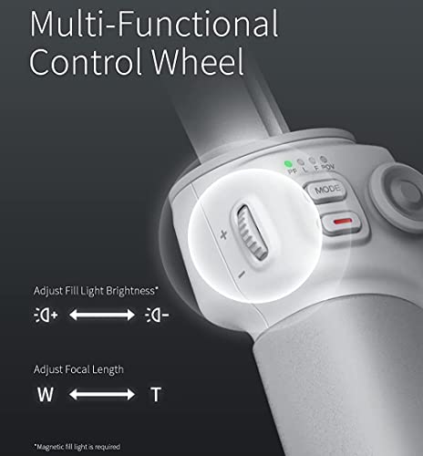 Image of Zhiyun Smooth Q4 Combo Gimbal Stabilizer for Smartphone iPhone Android Cellphone,3-Axis Phone Gimbal w /Built-in Extension Rod Selfie Stick,Megnetic Fill Light,Carrying Bag,Tripod,Grey