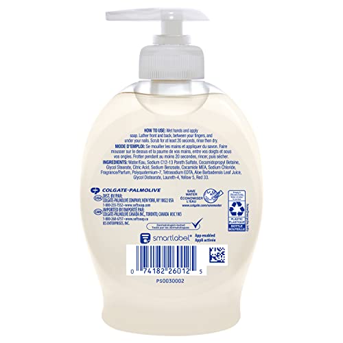 Softsoap Moisturizing Liquid Hand Soap, Soothing Clean Aloe Vera - 7.5 Fl Oz (Pack of 6) 9 Softsoap Moisturizing Liquid Hand Soap, Soothing Clean Aloe Vera - 7.5 Fl Oz (Pack of 6)
