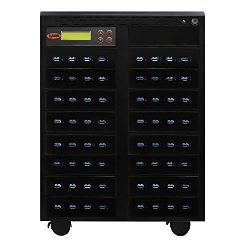 Image of Systor 1 to 63 USB 3.0 /3.1 Duplicator & Sanitizer 18GB /Min - SYS-USB30-63 | Standalone USB duplicator and sanitizer for flash memory drives with copier and storage drive eraser, speeds up to 300MB /sec.