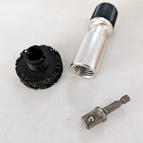 Outil moyeu de roue robuste 30mm brosse de décapage de rouille haute résistance pour perceuse - 5