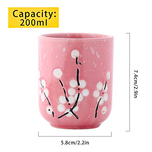 Panbado Kung Fu Theeset - Chinese Keramische Gongfu Theeset Porselein Theeset Geschenkset Met 1 Theepot, 1 Theezeef en 2 Theecopp. Ideale Thee-Infuser voor Kantoor Thuis, Blauw & Oranje Graffiti Patroon - Image 4