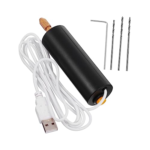 Generic 3 Pcs Handmade Jewelry Electric Drill Mini Drill Cordless Charging Professional Hand Tool