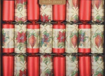 Robin Reed 8 X 10 English Christmas Crackers Party Favors Holiday Ornaments