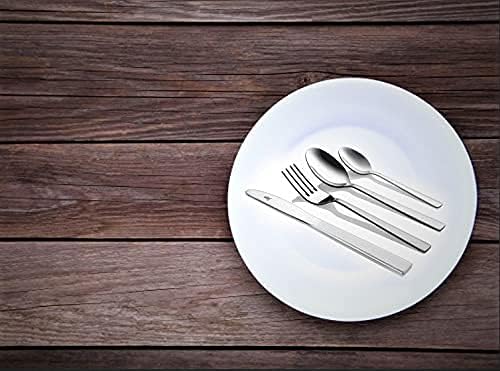 Shapes Captain Stainless Steel Cutlery Set of Spoons, Forks & Knives with Gift Box, Set of 24 Pcs. (Contains: 6 Dinner Spoons, 6 Dinner Forks, 6 Dinner Knives & 6 Tea Spoons with Gift Box)