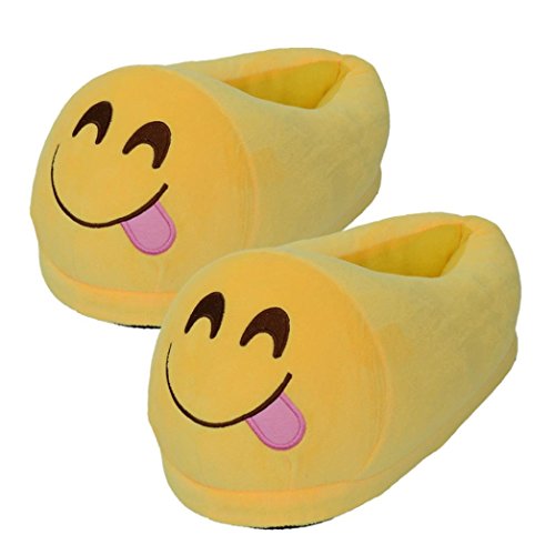 Sannysis® Giocattolo Sveglio Emoji Peluche Slipper...