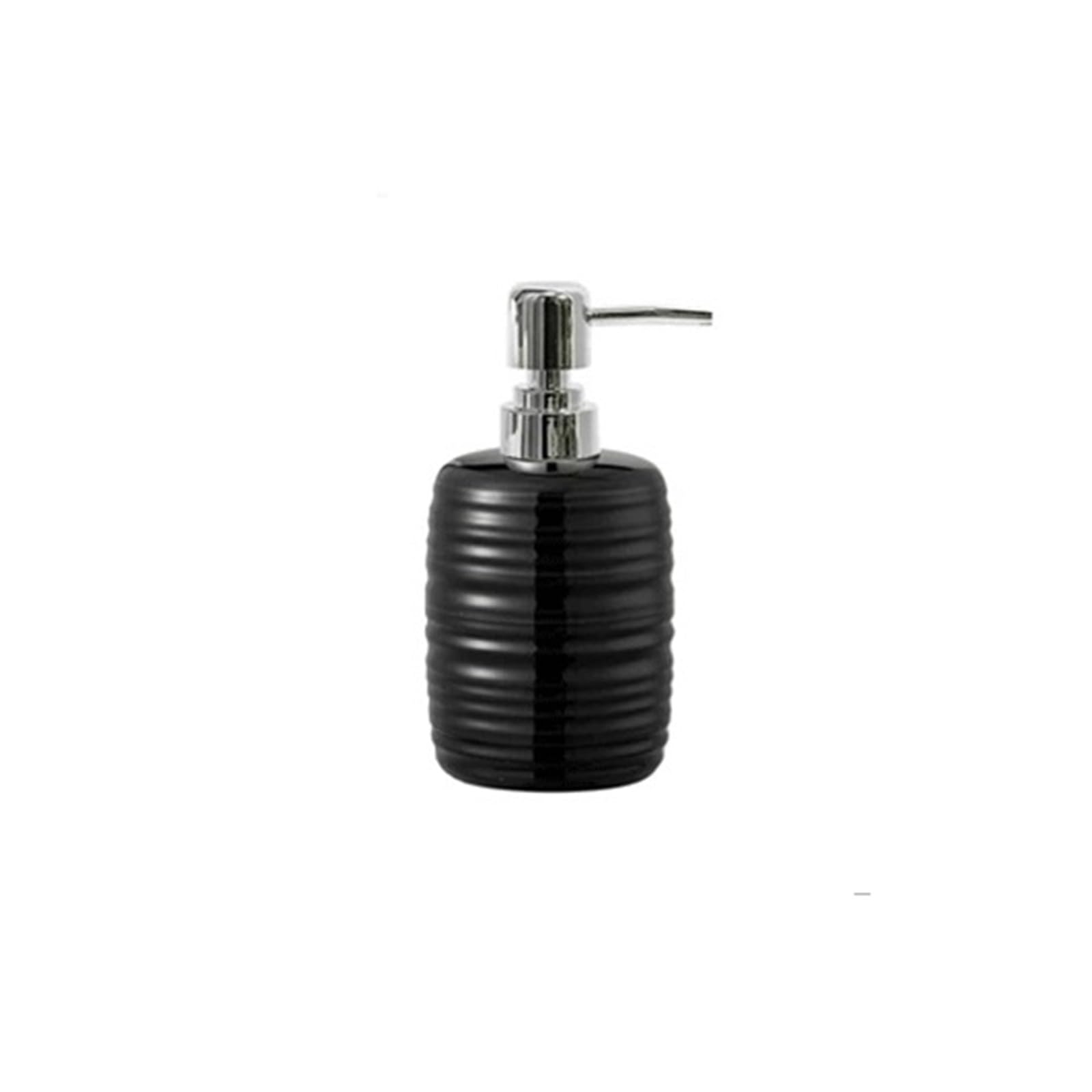 soap dispenser Modern Minimalist Soap Dispenser Bottles For Shower Gel And Shampoo In The Bathroom And Kitchen(Black)