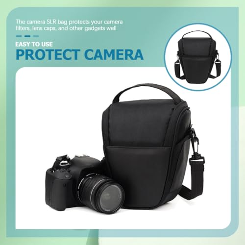 Bolsa para cámara digital Cabilock acolchada y ligera con compartimento para lentes 7