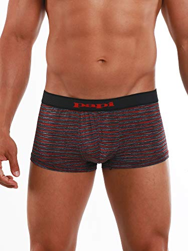 papi Men's Brazilian Cool Trunk Boxer Briefs Pack of 2 Comfort Fitting Underwear2