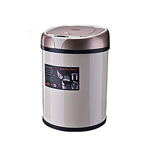 Poubelle de cuisine pour la famille avec couvercle automatique parfait pour les repas
