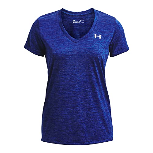 Image of Under Armour Womens Tech V-Neck Twist Short-Sleeve T-Shirt