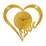 【Utilisation polyvalente】: Cette horloge en forme de cœur convient à divers environnements tels que les maisons, les chambres, les salons, les chambres, les bureaux, les lieux de travail, les salles d'étude, les studios de musique, les bibliothèques, les salles de classe de musique, les spectacles, etc.