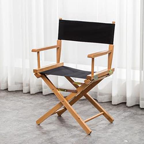 Silla de director plegable portátil para artistas de maquillaje, ligera, fácil de llevar, ideal para fotografía en casa y uso al aire libre