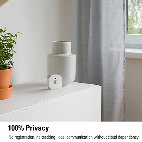 Eve Motion (Matter) - Smart Motion Sensor With Light Sensor, Ipx3 Water Resistance, Automatic Activation Of Lights And Devices, Thread #TOP6