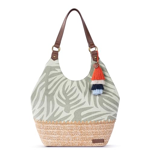 Image of Sakroots The Sak Roma Shopper Shoulder Bag Large Purse & Tote Bag with Double Straps & Zipper Pockets for Everyday & Travel
