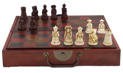 Collectible Chinese Antique Style Chess Game Set
