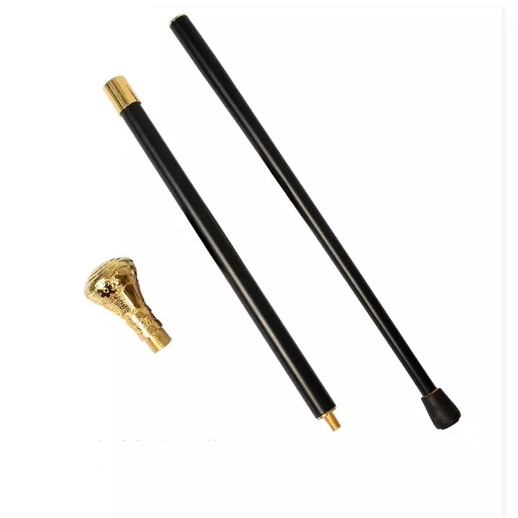 Pattern Gold Handle Walking Stick Stick Man Canne Donne Party Walking Cannes Vintage Staccabile Bastoncino da passeggio