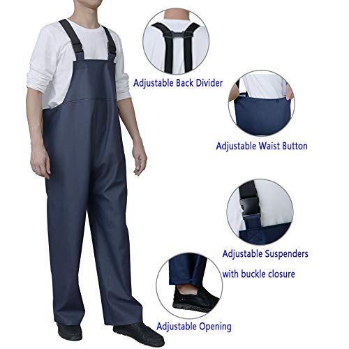 RainRider Rain Suits for Men Waterproof Rain Jacket Coat Pants Heavy Duty Women Fishing Rain Gear Workwear4