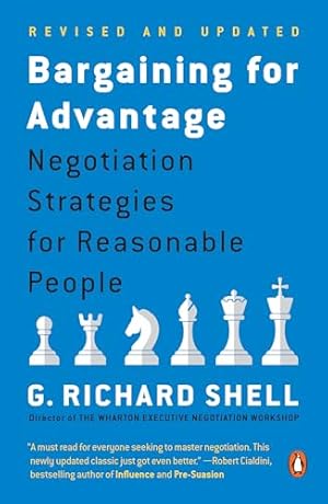 Book cover Bargaining for Advantage: Negotiation Strategies for Reasonable People