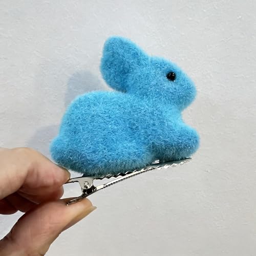 Barrette lapin pelucheuse pour éliminer les mèches rebelles des enfants - 6