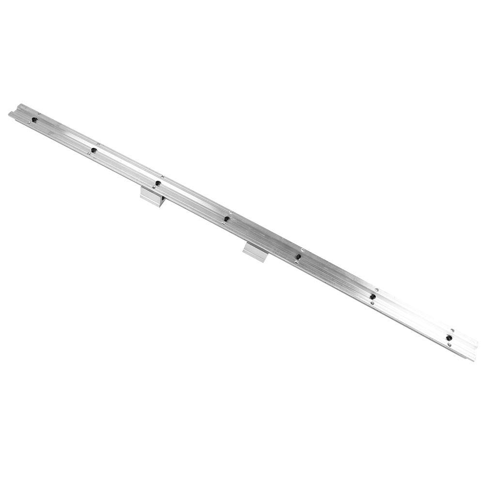 2Pcs SBR16-1000mm Axe de rail de glissière linéaire + 4Pcs SBR16UU Baring Slide Block en acier à haute teneur en carbone + alliage d'aluminium