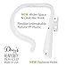 DOEYS Pew Clips MADE in USA for Weddings (12-Pack) Heavy Duty Flexible Hook Clamp attaches Church Ceremony Aisle Decorations to Pews, Bench Seats, Reception Chairs SECURE Bows, Flowers, Signs, Garland