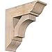 Ekena Millwork BKT0806X22X22WTL01SDF Westlake Traditional Smooth Bracket w/Offset Brace, Douglas Fir