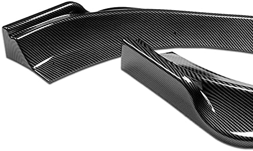 Exclusive 524-PCF Carbon Fiber Print KS-Style Front BuKSer Body Kit Splitter Lip 3PCS Designed for 2013-2016 Genesis Coupe