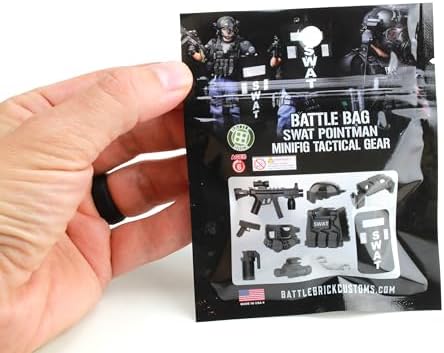 Battle Brick Battle Bag SWAT Pointman Pack Compatible with LEGO® Minifigs image 5