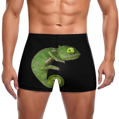 Slip de bain homme anti-irritation coupe boxer élastique pour piscine et mer