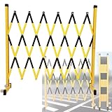 Breites Anwendungsspektrum: Ideal für Garagen, Schulen, Einkaufszentren, Baustellen, Märkte, Gärten, Lagerhallen und Supermärkte, dieser Verkehrszaun trennt sicher eingeschränkte oder gefährliche Bereiche.