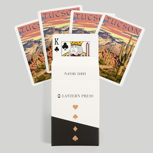 Baraja Póker Tucson Arizona, 52 cartas tamaño póker miniatura 6