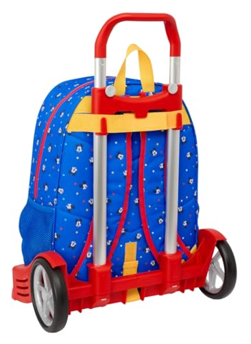 Sac à dos Mickey Mouse Safta avec chariot Evolution pour l'école