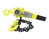 Standardhubhöhe 1,5m 750 Kg 1.5m Kettenzug Flaschenzug Ratschenzug