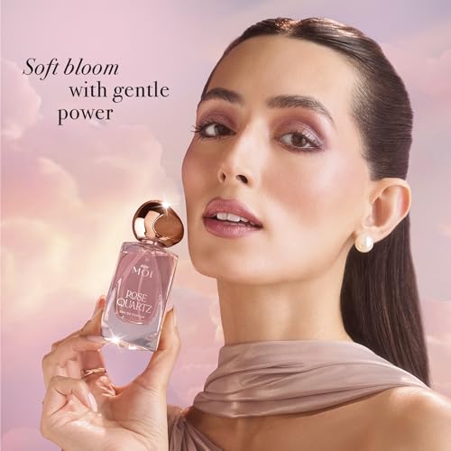 Image of Nykaa Rose Quartz EDP 50ml | Floral Musk Scent for Women | Tuberose, Musk Soft Fragrance | Long-Lasting Everyday & Evening Scent | Luxury Elegant | Best Gift for Her