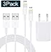 Produktbild Ladegerät mit Kabel, Universaladapter für die Wand & Ladegerät für iPhone XS, XR, XS, XS, 8,8 Plus, 7,7 Plus 6S Plus 5s