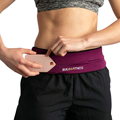 Build & Fitness Lauf Gürtel Damen und Herren,...